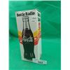 Image 1 : Vintage Coca-Cola bottle radio NIB 9"