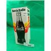 Image 2 : Vintage Coca-Cola bottle radio NIB 9"