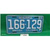 Image 1 : 1965 BC license plate