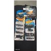 Image 1 : Lot of 9 unopened Batman Hotwheels, hard to find