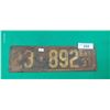 Image 1 : Vintage 1937 Kansas license plate