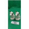 Image 1 : 2 original RCA Nipper dog salt & pepper shakers, 4" tall