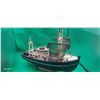 Image 2 : Vintage wooden fishing trawler boat model 18"
