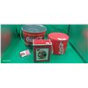 Image 1 : Vintage Coca-Cola items inc pail & ornament