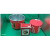Image 2 : Vintage Coca-Cola items inc pail & ornament