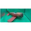 Image 2 : Lovely folkart airplane made from Meccano, one of a kind 18" long