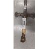 Image 2 : Vintage sword with carved handle, 34"