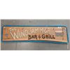 Image 1 : Original bar sign from Historic Windjammer Pub in New Westminster BC 51"x16"