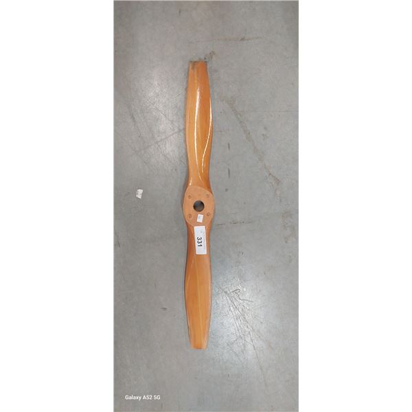 Vintage wood plane propeller 26" long