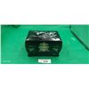 Image 1 : Stunning black lacquer with mother of pearl inlay jewelry box, dancing cranes 7"x5"x4"