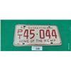 Image 1 : Vintage 1973 Sask license plate "Home of the RCMP"