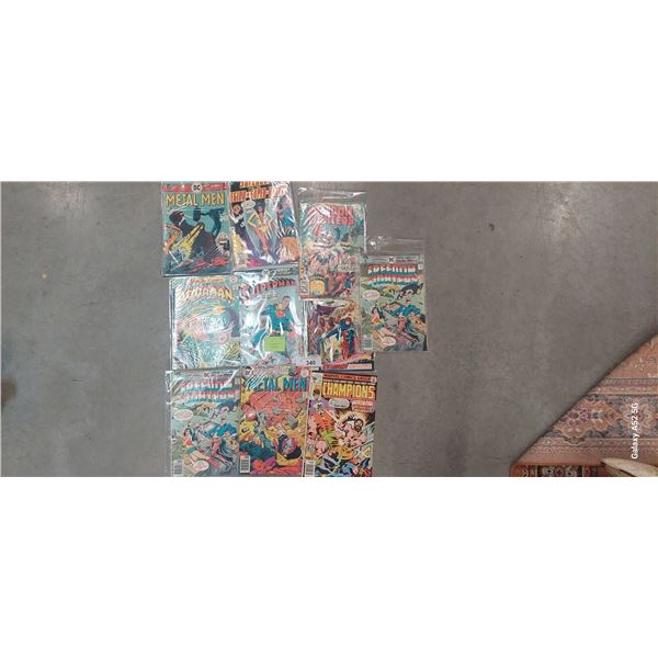 Lot of 10 vintage comic books