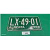 Image 1 : Vintage 1968 Alberta license plate