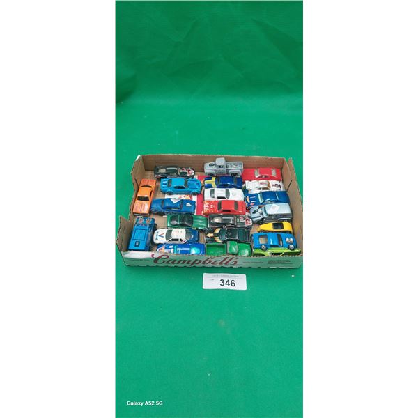 Lot of 21 vintage die cast cars