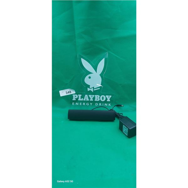 NOS light up Playboy stone sign never opened