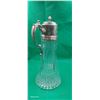 Image 2 : Large antique silver plated pitcher with ice reserver 14"