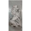Image 2 : Large ornate aluminum lion, heavy, 30" tall
