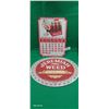 Image 1 : Nice Coca-Cola calendar tin sign 15"x10" & Jeremiah Weed sign 13" diameter