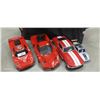 Image 1 : Lot of 4 large RC cars, inc Mustang/Ferarri etc largest is 20" long
