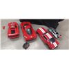 Image 2 : Lot of 4 large RC cars, inc Mustang/Ferarri etc largest is 20" long