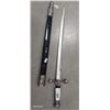 Image 1 : Vintage dagger with ornate sheath 23"