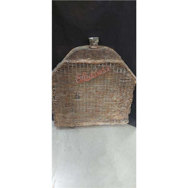 Antique brass radiator "Studebaker 28"x25"