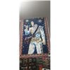 Image 1 : Beautiful Elvis Presley tapestry approx 51"x36"