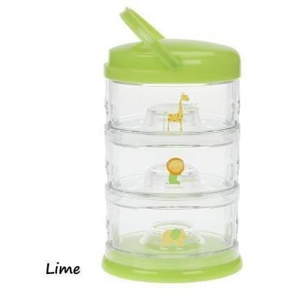 Innobaby Packin’ Smart Stackable and Portable Storage System for Formula, Liquid, Baby Snac