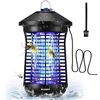 Image 1 : Bug Zapper Outdoor, WADEO 4000V 20W Electric Mosquito Killer with Light Sensor used in Day and Dark,