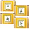 Image 1 : Olivia Care Aromatherapy Mandarin Olive Oil Bath Soap – 4 Bars, 20 oz