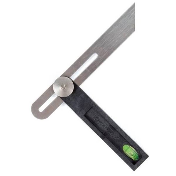 Swanson T0160 8-Inch T-Bevel Adjustable Square with Level