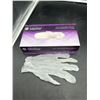 Image 1 : Stellar Vinyl Disposable Gloves, 100-Count Size Large