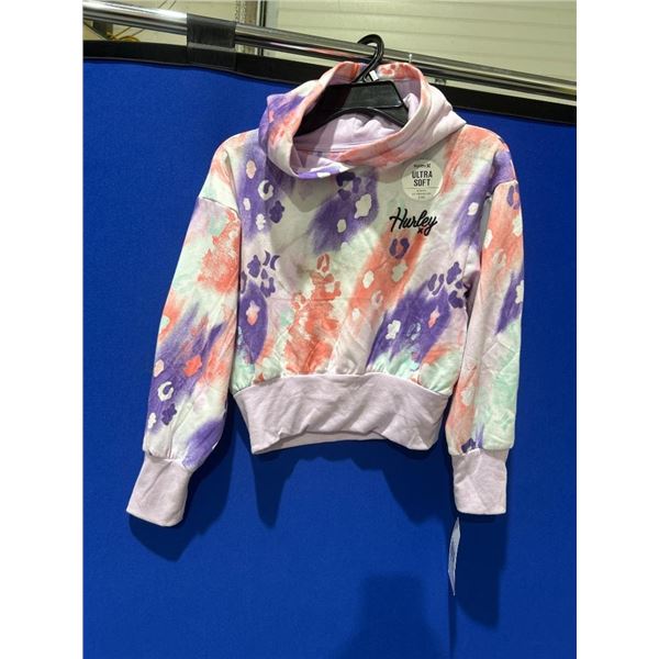 Hurley Girls Pullover Hoodie, Size Small