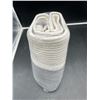 Image 4 : Set of 2 Comfy Homi Cotton Rope Storage Baskets in White and Light Grey