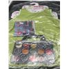 Image 2 : Green Minene Kids Art Apron with Paint Set