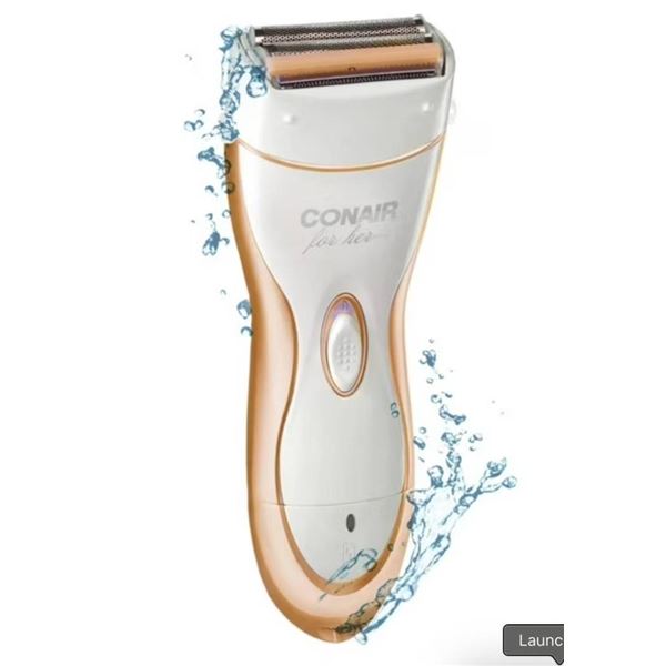 Conair True Glow Body Wet and Dry Rechargeable Shaver with 3 Features