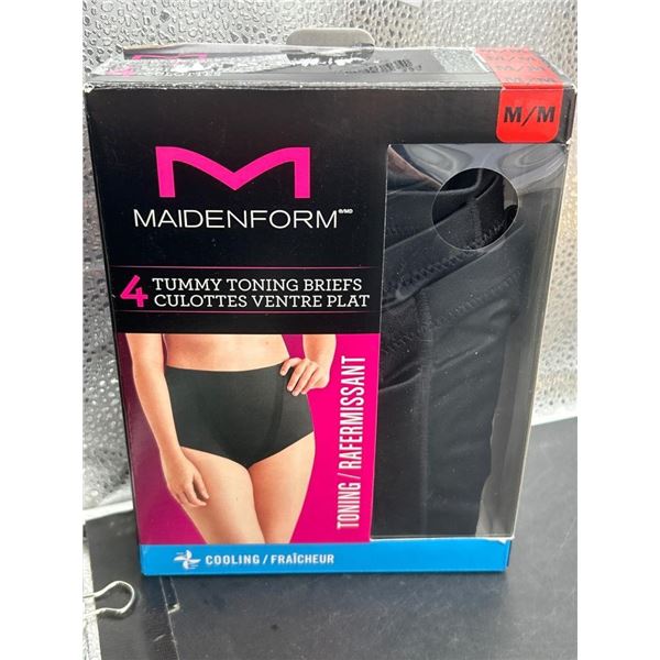 Maidenform Tummy Toning Briefs M/M, 4-Pack, Cooling Technology