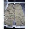 Image 3 : Rjmierr Men’s Olive Green Cargo Jogger Pants with Drawstring, Size 32
