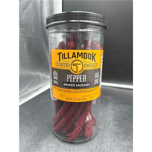 Tillamook Country Smoker Pepper Smoked Sausages  430g