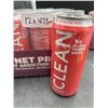Image 2 : Clean Cause Sparkling Yerba Mate, Watermelon Mint, 12 x 473ml Cans