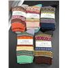 Image 1 : Set of YZKKE Women’s Wool Socks – Assorted Colors and Patterns Lot of 5