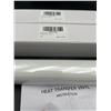 Image 2 : Heat Transfer Vinyl Roll, White, 12in x 10ft Lot of 2