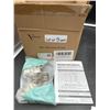 Image 2 : Lot of 8 Sets Half Overlay 105° Soft Close Frameless Kitchen Cabinet Hinges Clip-on European Cabinet