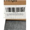 Image 4 : Lot of 8 Sets Half Overlay 105° Soft Close Frameless Kitchen Cabinet Hinges Clip-on European Cabinet