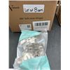 Image 2 : Lot of 8 Sets Half Overlay 105° Soft Close Frameless Kitchen Cabinet Hinges Clip-on European Cabinet