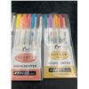Image 2 : Maike Highlighter Set, 5 Colors, Pack of 4