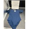 Image 1 : Mangopop Women’s Ribbed Short Sleeve Bodysuit, Size S