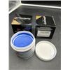 Image 2 : HTRUIYATY Blue Hair Color Wax, Wash-Out Formula – 2 tins