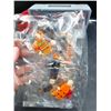 Image 3 : Red Fire Truck Toy Carrier With Mini Vehicles and Figurines