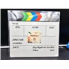 Image 2 : Film Clapboard with Multi-Color Design for Scene and Take Notation